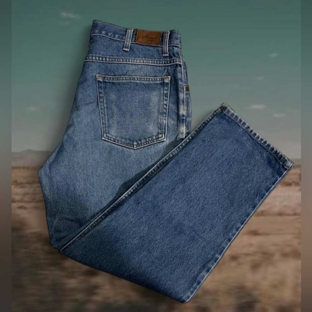 Vintage 90s L.L Bean Natural Fit Mens Jeans